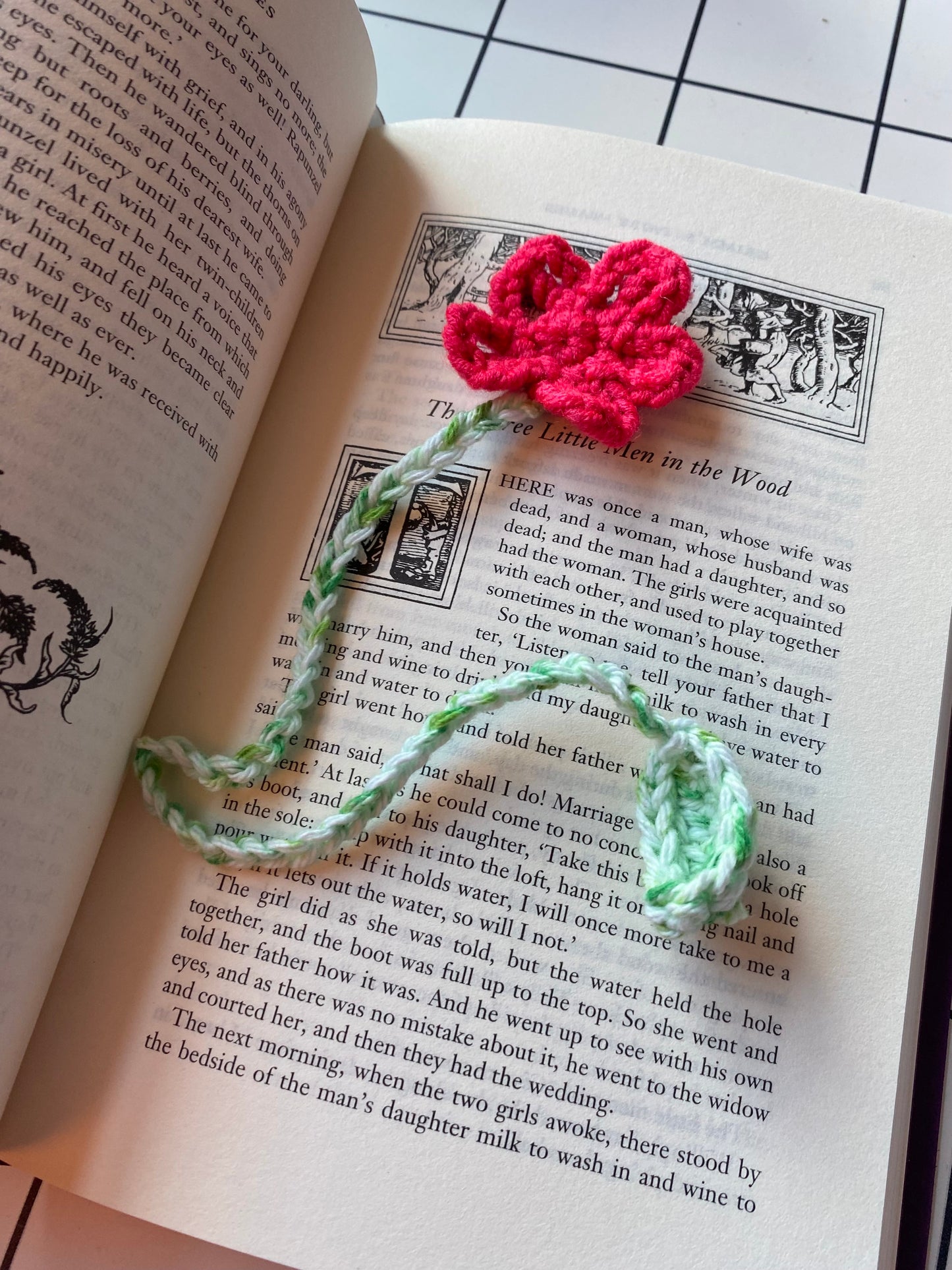 Flower Bookmark
