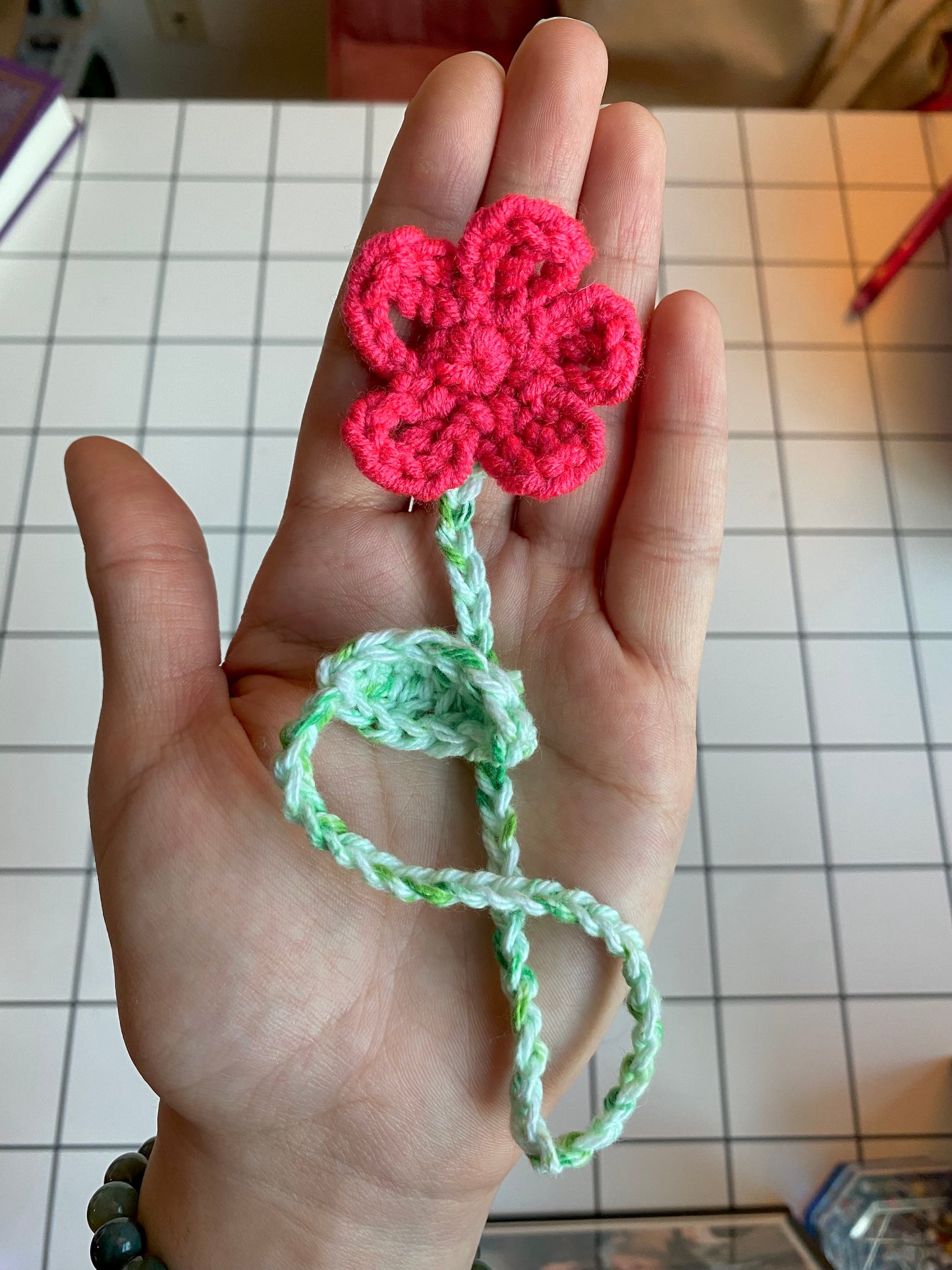 Flower Bookmark