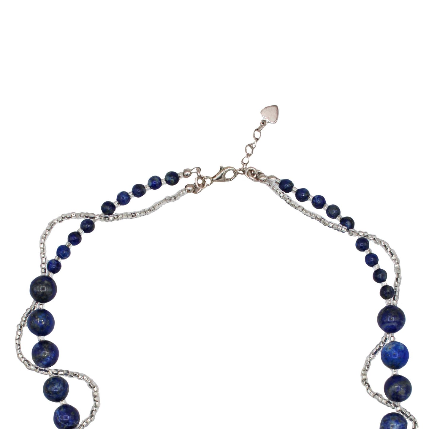 Lapis Lazuli & Glass Beads Choker