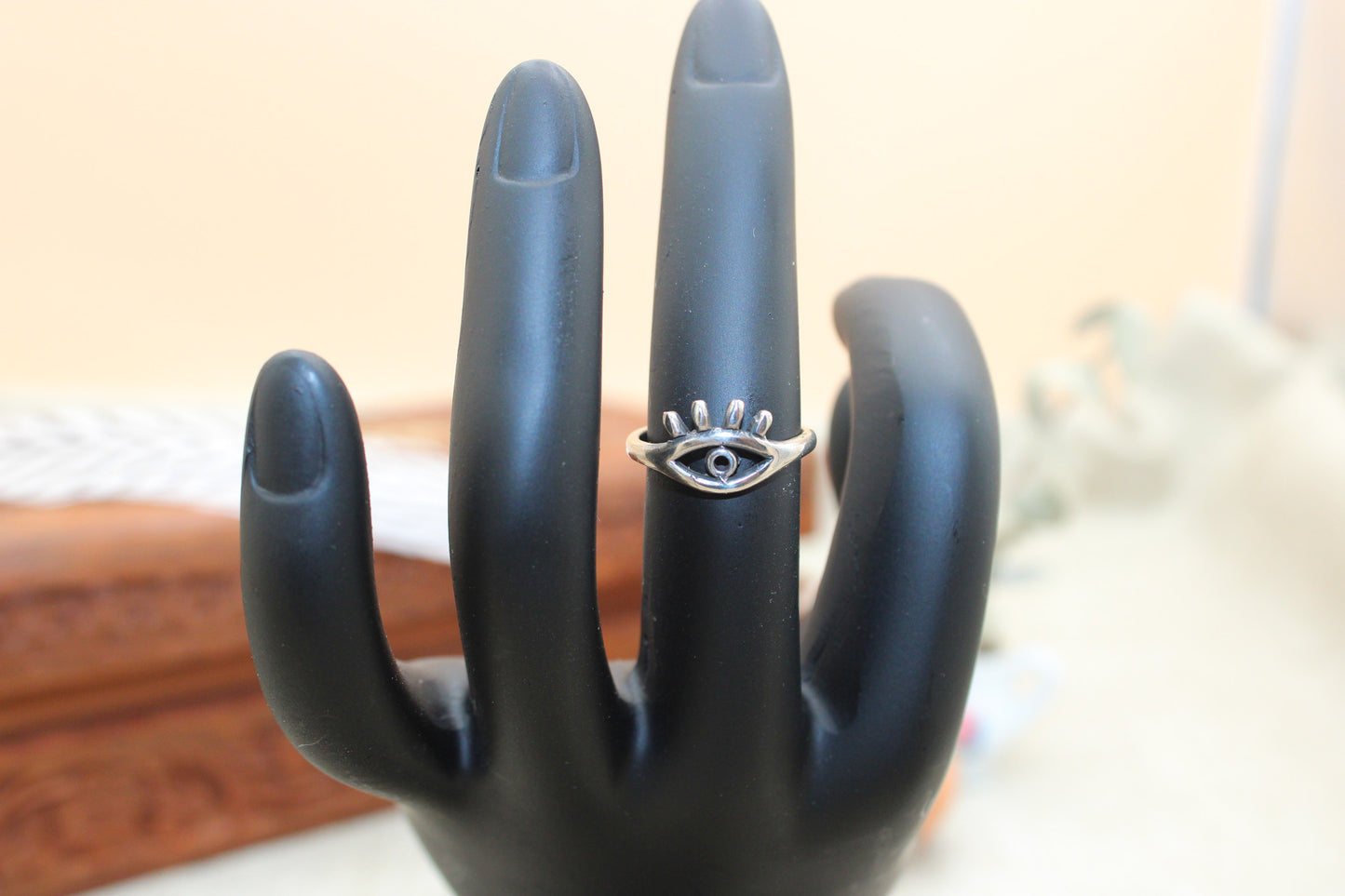 Sterling Silver All Seeing Eye Ring