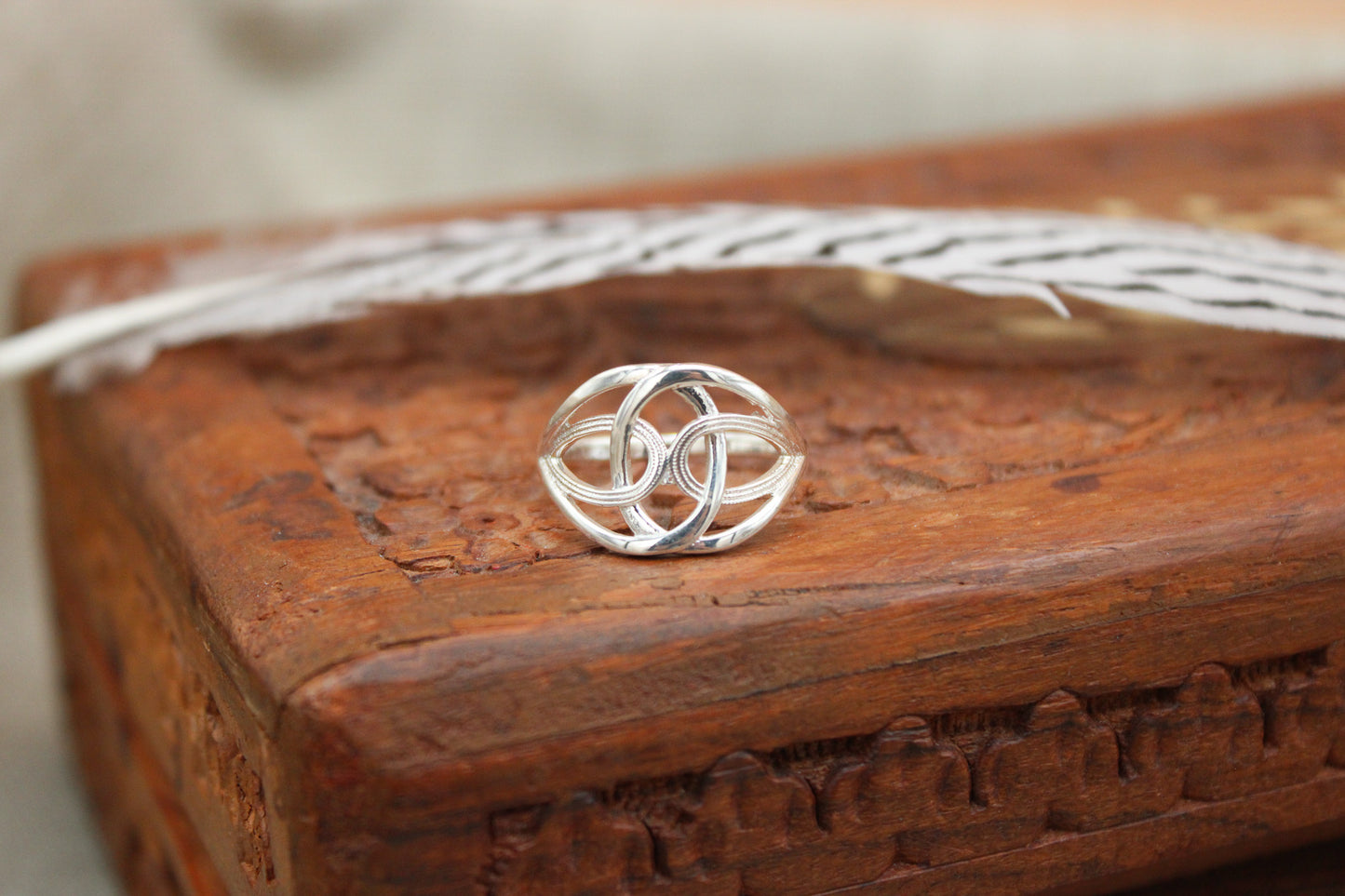 Sterling Silver Knot Ring