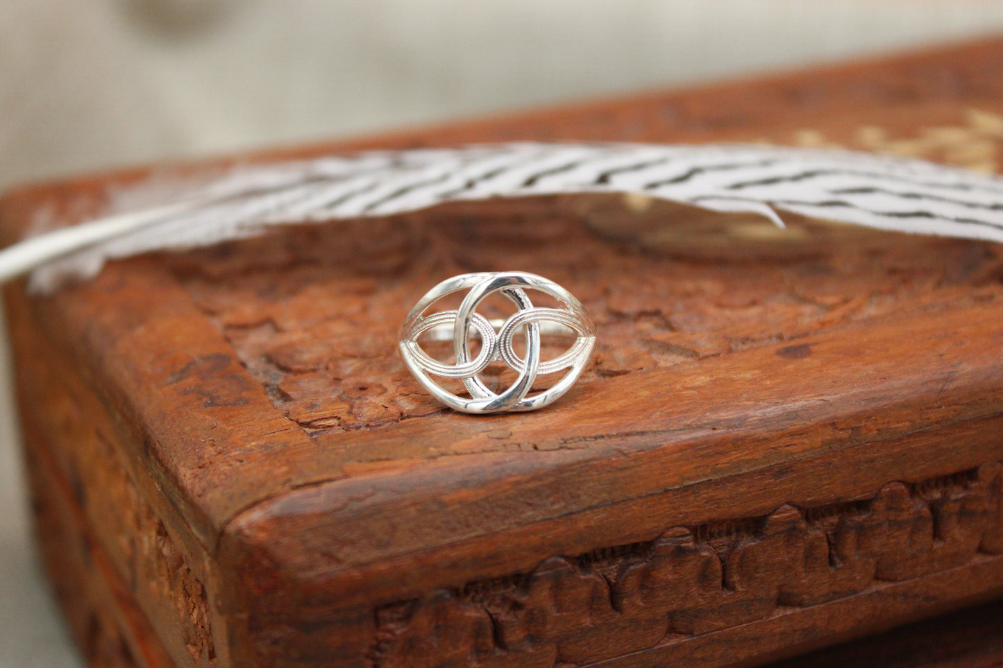 Sterling Silver Knot Ring