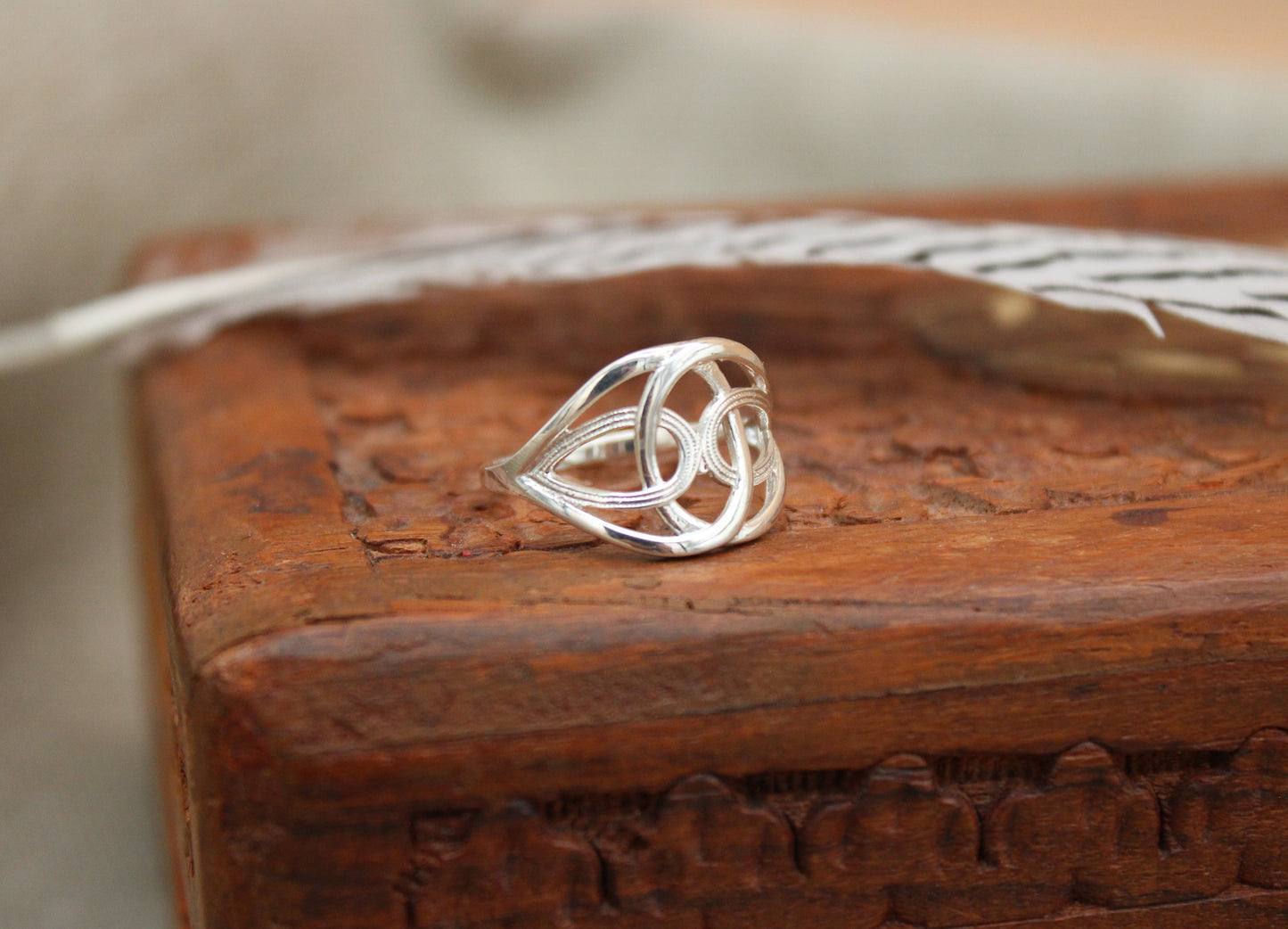 Sterling Silver Knot Ring