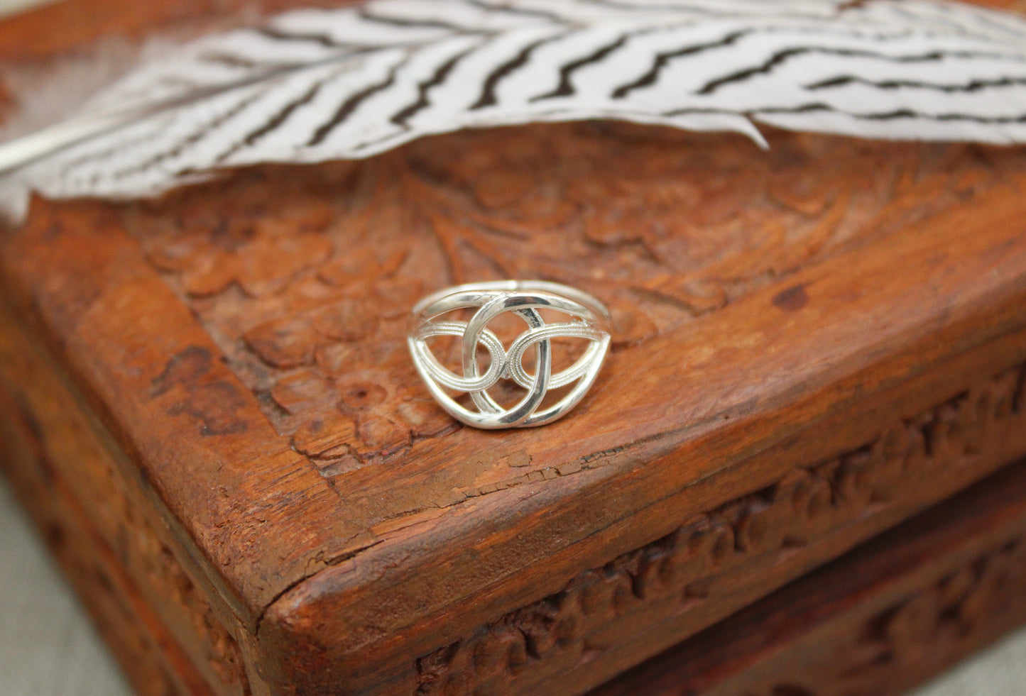 Sterling Silver Knot Ring