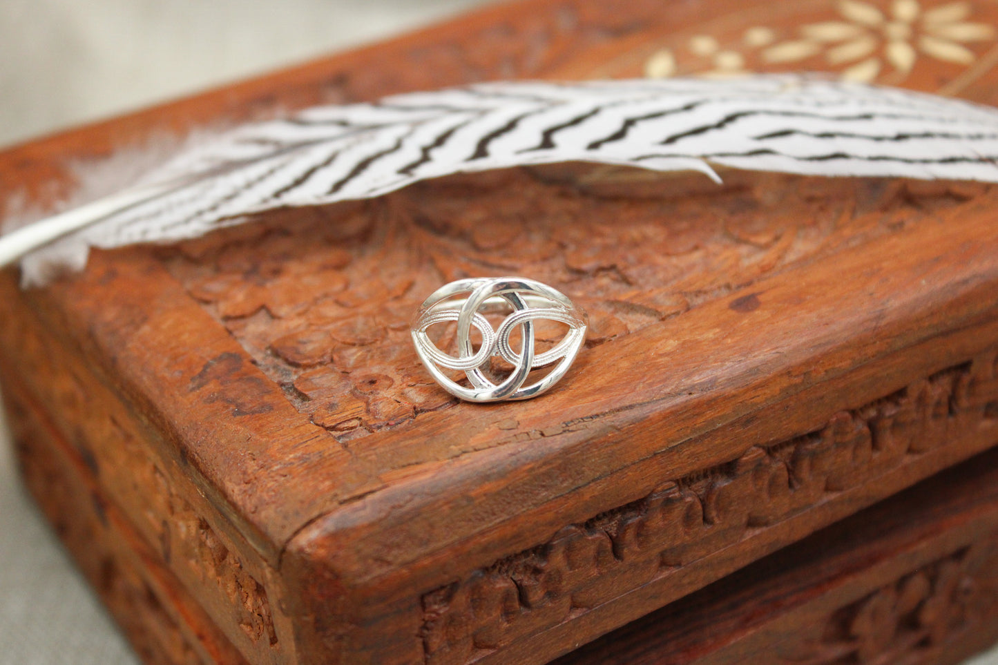 Sterling Silver Knot Ring