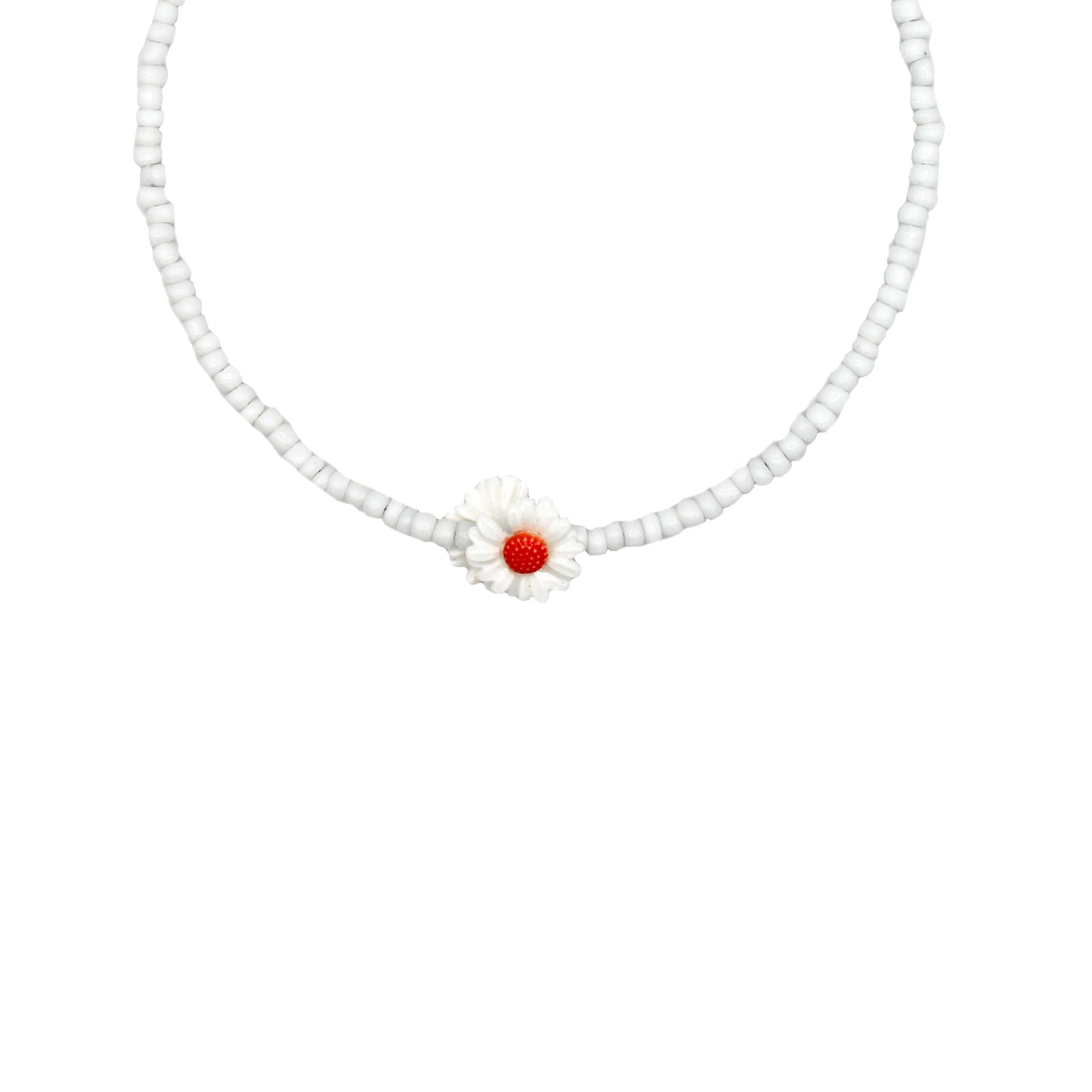 Daisy Bead Necklace
