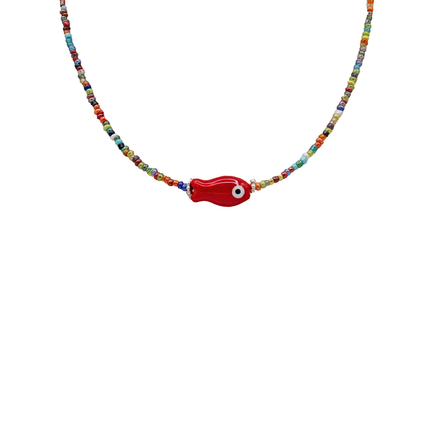 Red Fish Necklace