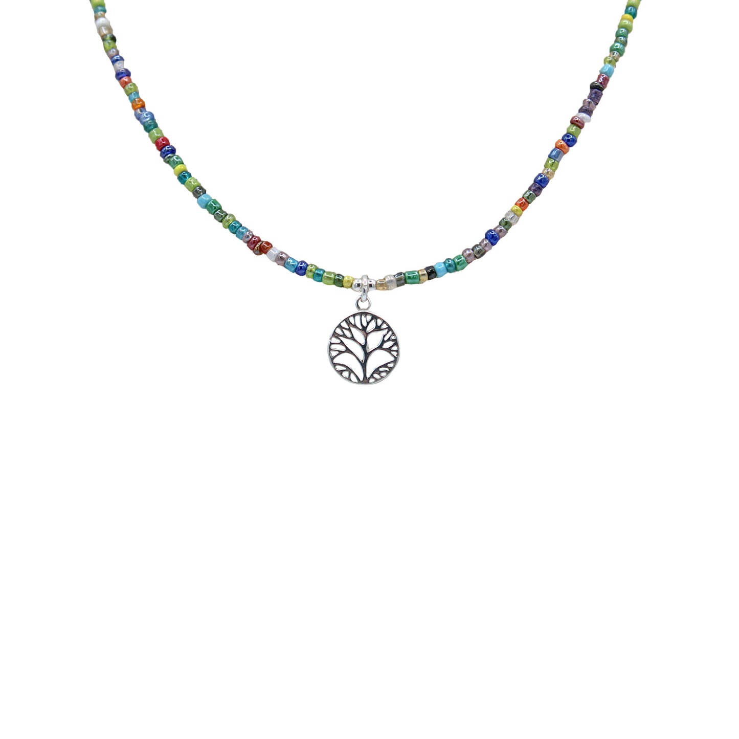 Mini Beads Tree of Life Necklace
