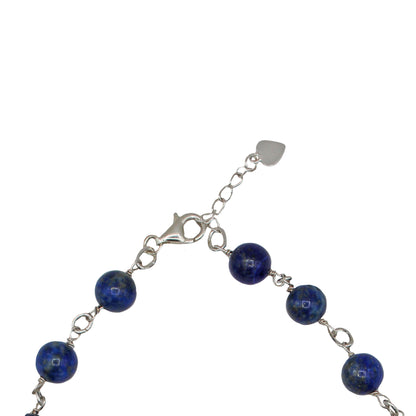 Lapis Lazuli Beads with Tree of Life