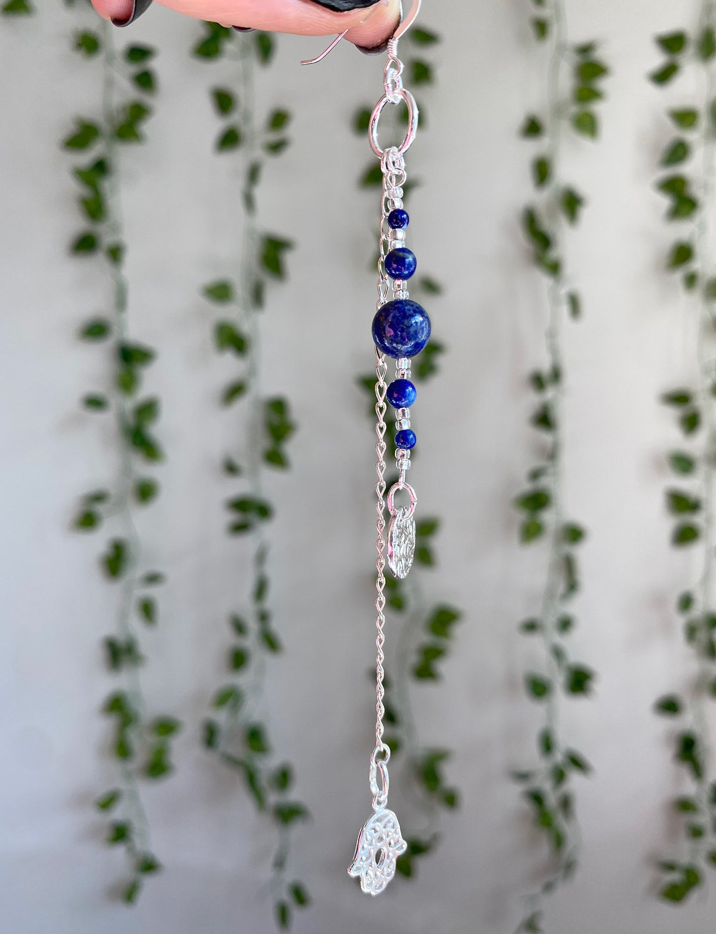 Speak It Into Existence Lapis Lazuli Earrings