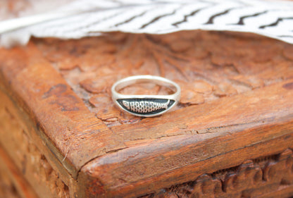 Sterling Silver Lucky Fish Ring