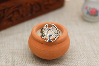 Sterling Silver Tree of Life Ring