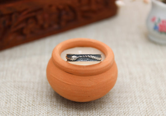 Sterling Silver Ouroboros Ring