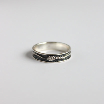 Sterling Silver Ouroboros Ring