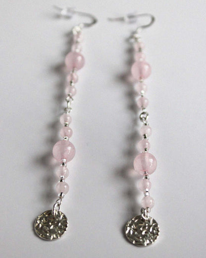 Unconditional Love Rose Quartz Earrings