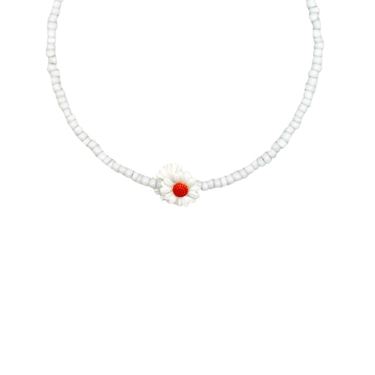 Daisy Bead Necklace